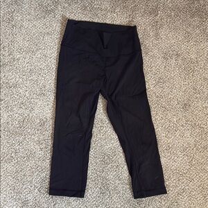 Lululemon Athletica Black Capris